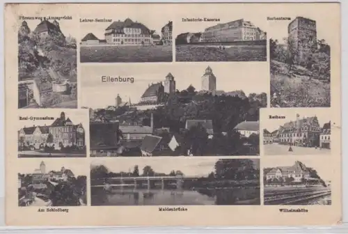 96468 Mehrbild Ak Eilenburg Kaserne, Wilhelmshöhe usw. 1915