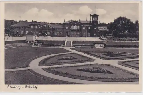 96464 Ak Eilenburg Bahnhof 1936