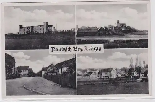 94273 Mehrbild Ak Panitzsch Bez. Leipzig Stadtansicht um 1920