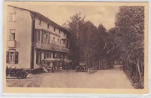 88520 Ak Bad Lausick Hotel und Restaurant 'Waldfrieden' 1928