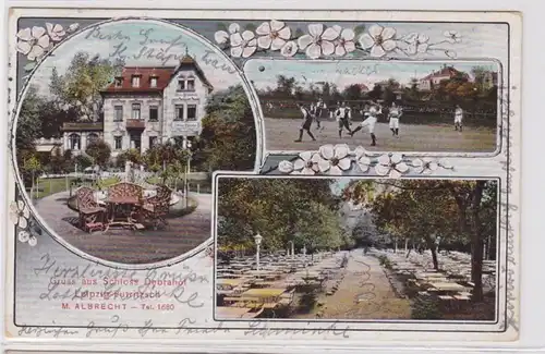 88349 Mehrbild Ak Gruß aus Schloss Debrahof Leipzig Eutritzsch 1910