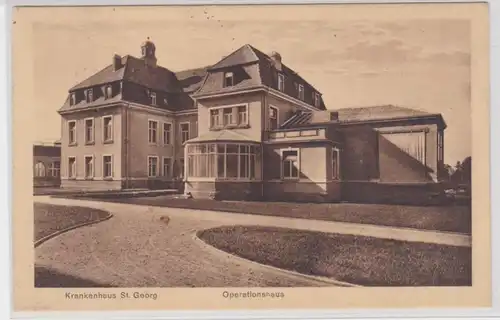 86960 AK Leipzig - Krankenhaus St. Georg - Operationshaus 1925