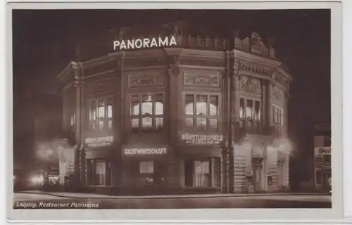 86839 AK Leipzig - Restaurant Panorama Gastwirtschaft Jeux d'artistes 1928