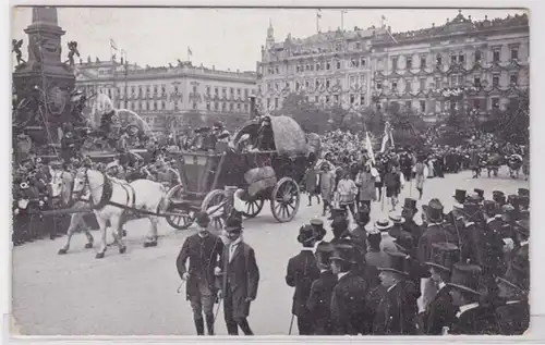 82817 Ak Historischer Festzug zur Universitäts Jubelfeier in Leipzig 1909, Nr.8