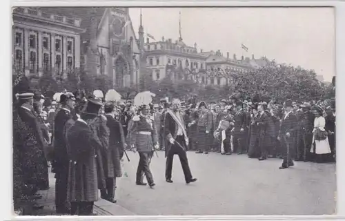 82738 Ak Historischer Festzug zur Universitäts Jubelfeier in Leipzig 1909, Nr.16