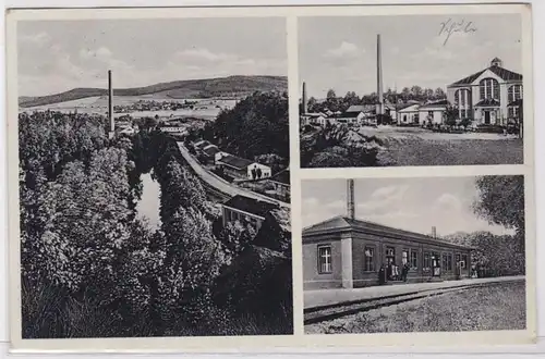 81883 Mehrbild Ak Singwitz bei Bautzen Industriegelände 1937