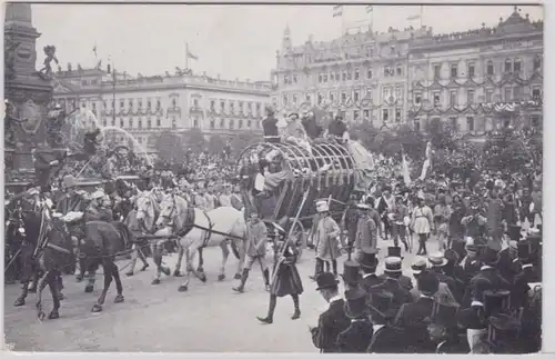 77612 Ak Historischer Festzug zur Universitäts Jubelfeier in Leipzig 1909, Nr.11