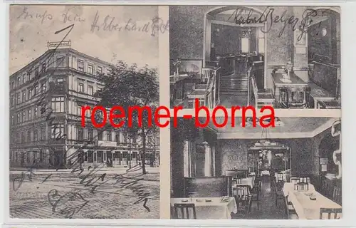 74067 Mehrbild Ak Restaurant Johanneshof Dresden Joh.-Georg-Allee 1925
