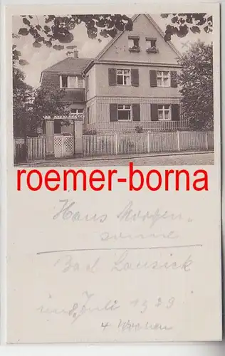 72954 Ak Bad Lausick 'Haus Morgensonne' Geschw. Graupner 1929