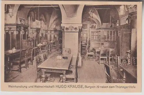 70404 Ak Leipzig altdeutsche Weinwirtschaft Hugo Krause 1930