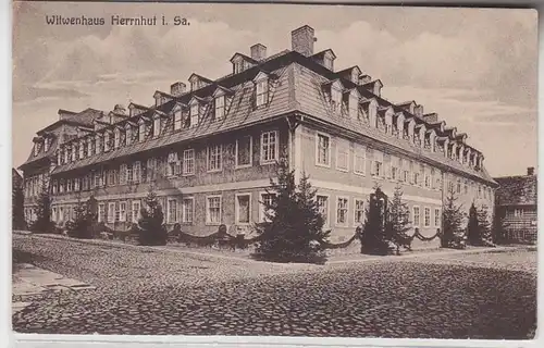 69552 Ak Witwenhaus Herrnhut in Sachsen um 1910