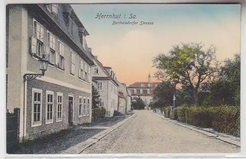 69217 Ak Herrnhut in Sachsen Berthelsdorfer Strasse 1922