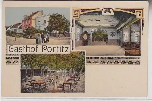 68919 Mehrbild Ak Gasthof Portitz um 1910