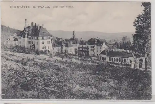 68560 Ak Heilstätte Hohwald Blick nach Süden 1906