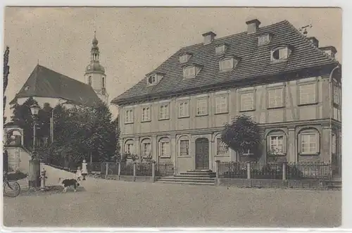 68279 Ak Reichenau in Sachsen Ortsansicht um 1920