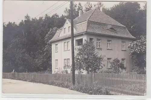 68182 Foto Ak Reinsberg / Nossen Wohnhaus um 1920