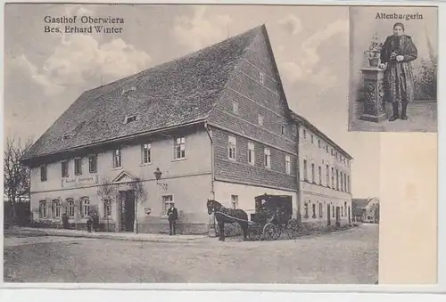 66982 Ak Gasthof Oberwiera 1929