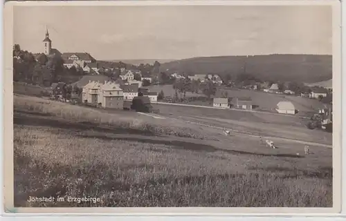 65579 Ak Jöhstadt im Erzgebirge Totalansicht 1940