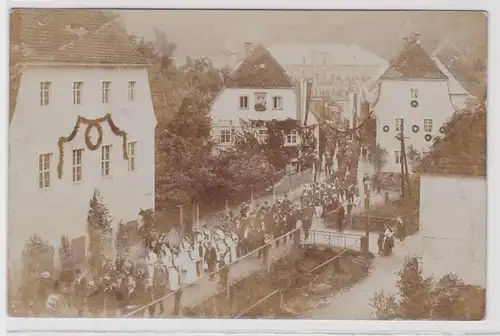 64720 Foto Ak Liebstadt 'Gauturnfest' 1910