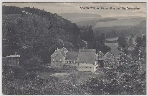 45891 Ak Sommerfrisch Rinnmühle bei Geringswalde um 1930