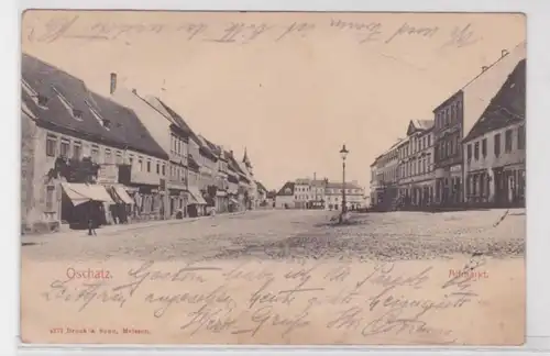 45885 Ak Oschatz Altmarkt 1903