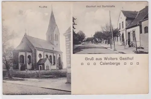 93911 Mehrbild Ak Gruß aus Wolters Gasthof Calenberge um 1925