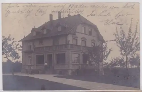 91701 Foto Ak Merseburg Wohnhaus 1910