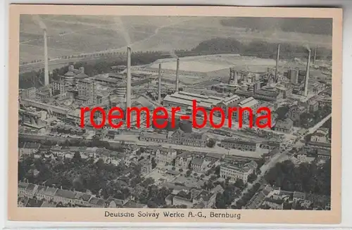 74064 Ak Bernburg Deutsche Solvay Werke A.-G. um 1930