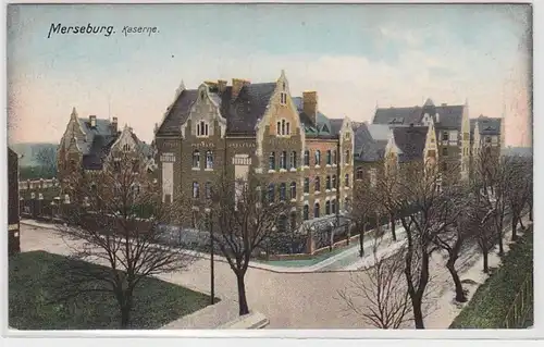 69557 Ak Merseburg Kaserne um 1910