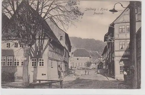 69178 Ak Stolberg im Harz Neustadt 1906