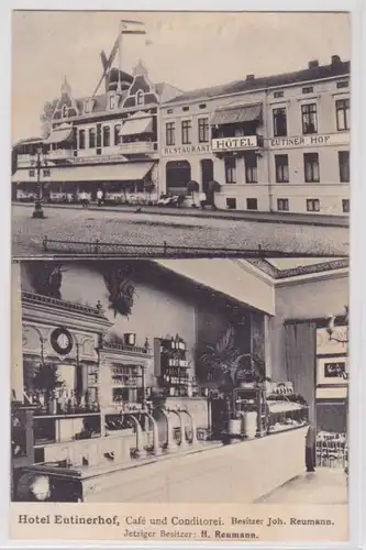 94616 Mehrbild Ak Eutin Hotel Eutiner Hof Café und Conditorei 1912