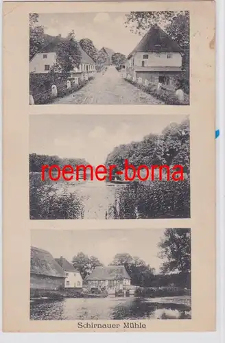 85386 Multi-image Ak Schirnauer Mühle (Bünsdorf) 1918