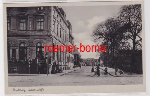 85373 Ak Rendsburg Herrenstrasse vers 1940