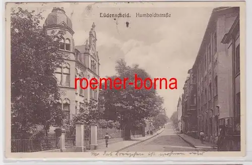 85097 Ak Lüdenscheid Humboldtstraße 1929