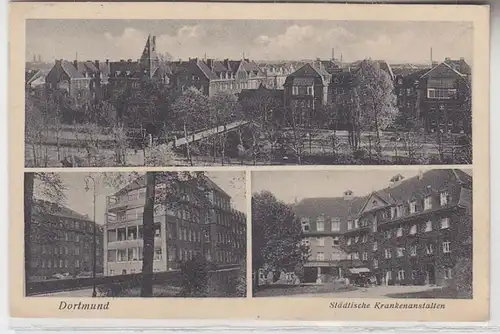 68406 multi-image Ak Dortmund hôpital municipal 1929