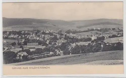 65927 Ak Salutation de Hilchenbach Vue totale vers 1910