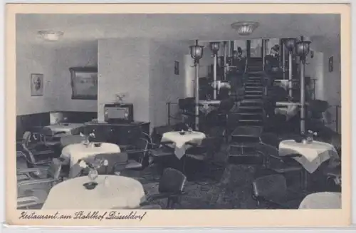 44706 Ak Restaurant am Stahlhof Düsseldorf um 1940