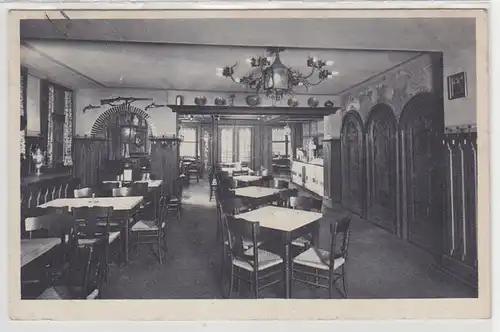 09976 Ak Soest Dans l'homme sauvage, le restaurant allemand, Au marché vers 1920