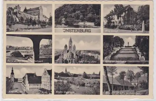 87104 Multi-photo Post Ak Insterburg Tchernyakhovsk 1942