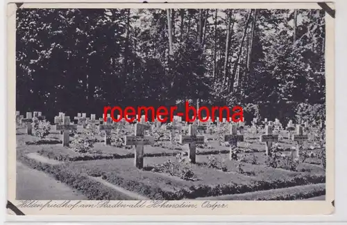 84621 Ak Heldenfriedhof am Stadtwald Hohenstein in Ostpreussen um 1920