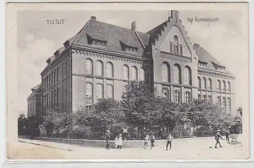 69393 Ak Tilsit in Ostpreussen königliches Gymnasium 1915