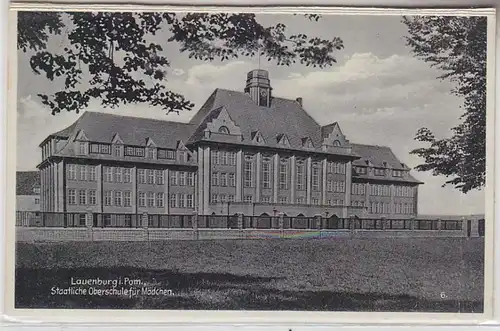 67884 Ak Lauenburg à Poméranie école supérieure d'État pour filles vers 1930