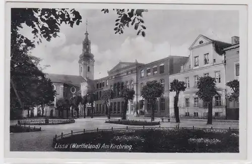 51926 Ak Lissa i.P. Leszno Wartheland - Am Kirchring 1940