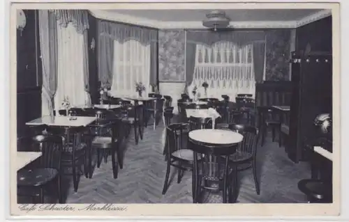 94731 Ak Marklissa en Silésie E.Schusters pâtisserie et café 1930