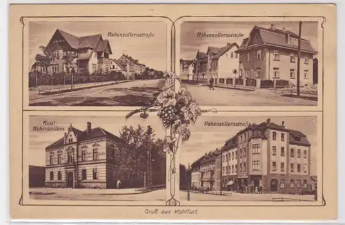 94399 Mehrbild Ak Gruß aus Kohlfurt Hohenzollernstrasse mit Hotel um 1930