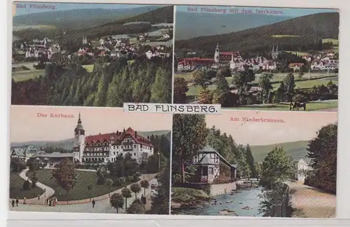 87961 Mehrbild Ak Bad Flinsberg Isergebirge Das Kurhaus usw. 1916