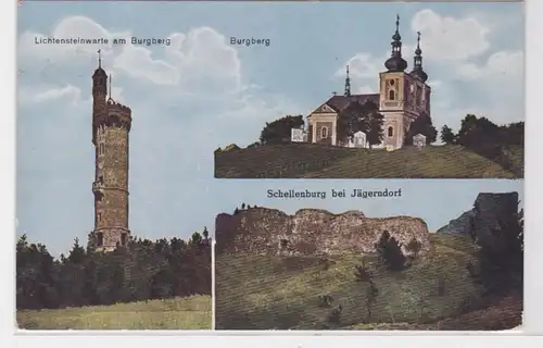 82853 Multiages Ak Schellenberg bei Jägerndorf in Silésien 1927