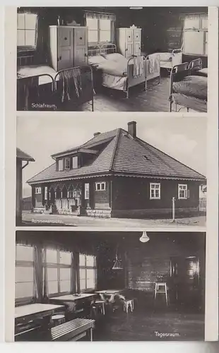 69478 Mehrbild Ak Jugendherberge Friedland Bezirk Breslau 1937