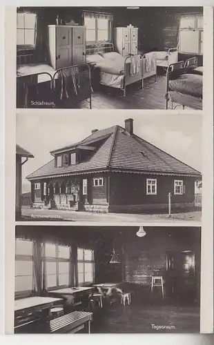 69478 Multi-image Ak Auberge de Jeunesse Friedland Zone de Wroclaw 1937