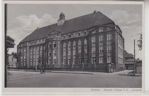 26067 Ak Scharley - Deutsch-Piekar O.-S. Lazarett um 1915